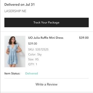 Urban Outfitters mini dress